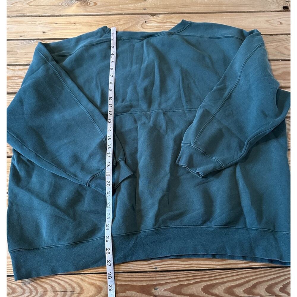 Vintage The Disney Store Mickey Mouse Sweatshirt Size 2XL Men’s Green - Picture 6 of 8